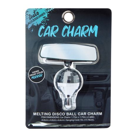 Five Below Drop Disco Ball Car Charm, Large