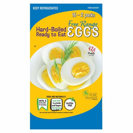 Pure Provisions Hard-Boiled Free Range Eggs