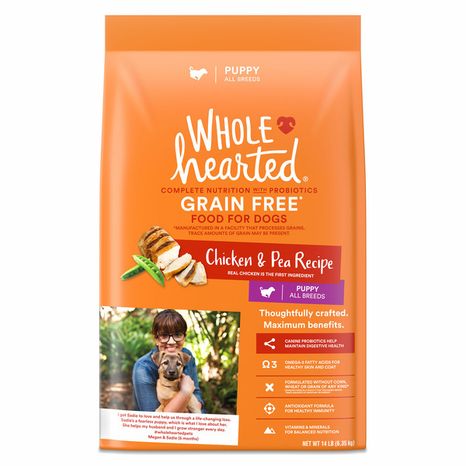 WholeHearted Grain Free Food For Dogs