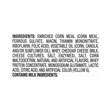 Cheetos Crunchy Cheese Flavored Snacks