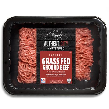 Authenticity Provisions Natural Grass Fed Ground Beef