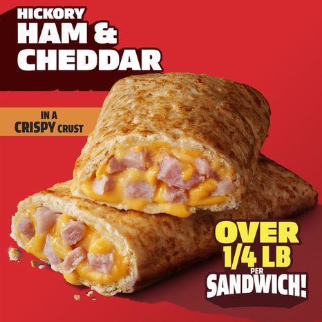 Hot Pockets Crispy Buttery Crust Hickory Ham & Cheddar Sandwich