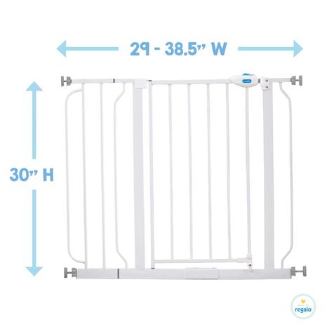 Regalo Extra Wide Baby Gate With Walk Through Door