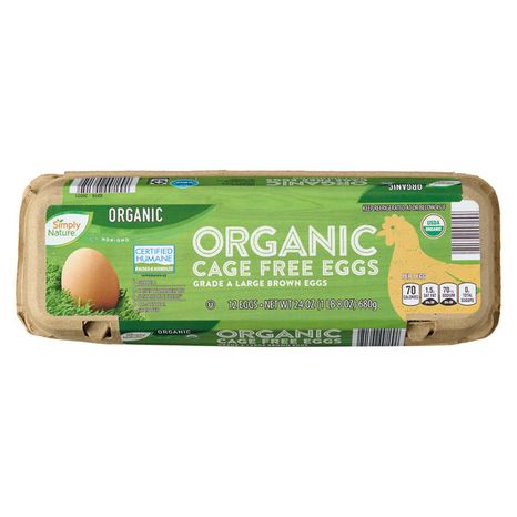 Simply Nature Organic Cage Free Brown Eggs