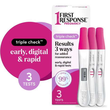 First Response Triple Check Pregnancy Test
