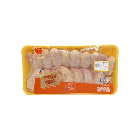 Store Brand All Natural Chicken Wings Value Pack Fresh