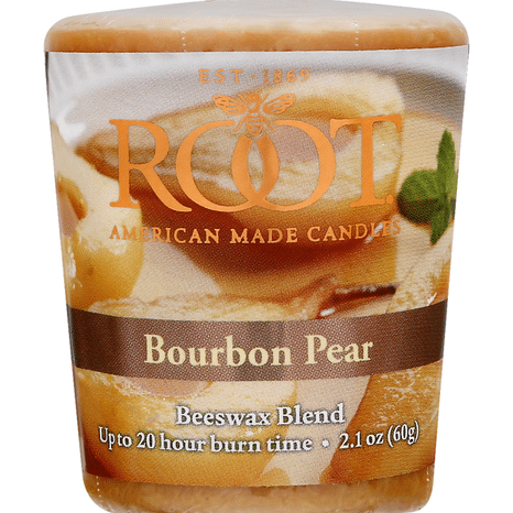Root Candles Candle, Bourbon Pear