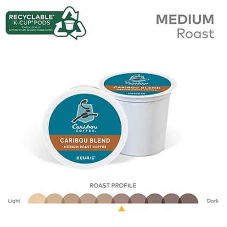 Caribou Coffee Caribou Blend K-Cup Pods