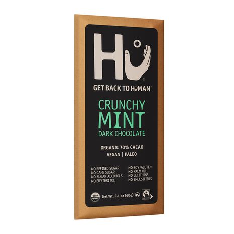 Hu Crunchy Mint Chocolate Bar