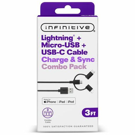Infinitive Combo Charge & Sync Cable