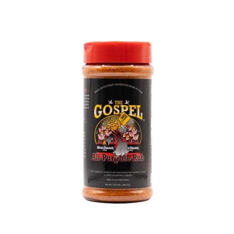 Meat Church BBQ All-Purpose Rub, BBQ Gospel,