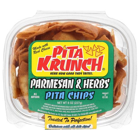 Pita Krunch Parmesan & Herbs Pita Chips