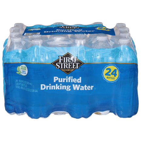 First Street Purified Drinking Water