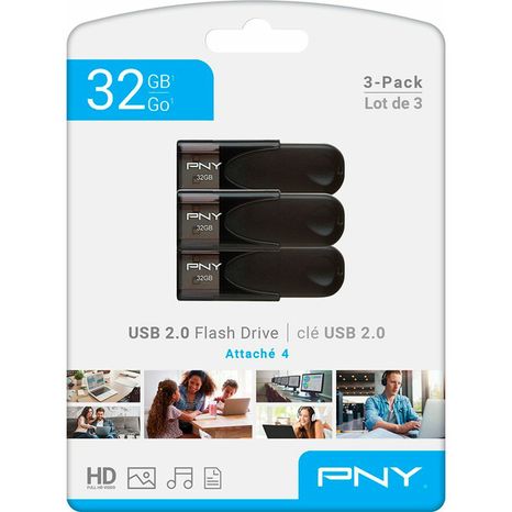 PNY 32GB Attache 4 USB 2.0