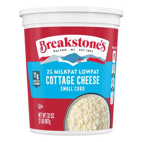 Breakstone's Cottage Cheese, Small Curd, 2% Milkfat, Lowfat