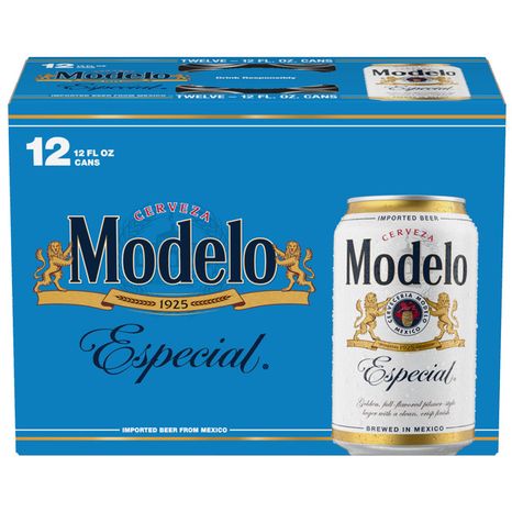 Modelo Especial Mexican Lager Import Beer Cans