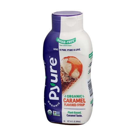 Pyure Organic Sugar Free Caramel Syrup