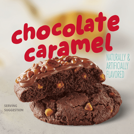 Betty Crocker Soft Baked Chocolate Caramel Flavored Cookie Mix
