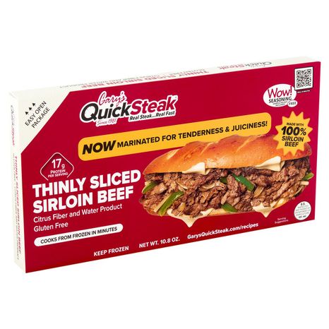 Gary's Quicksteak Thinly Sliced Sirloin Beef