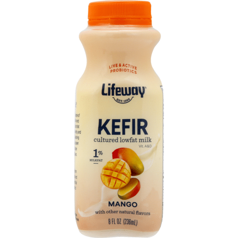 Lifeway Kefir, Lowfat, 1%, Mango