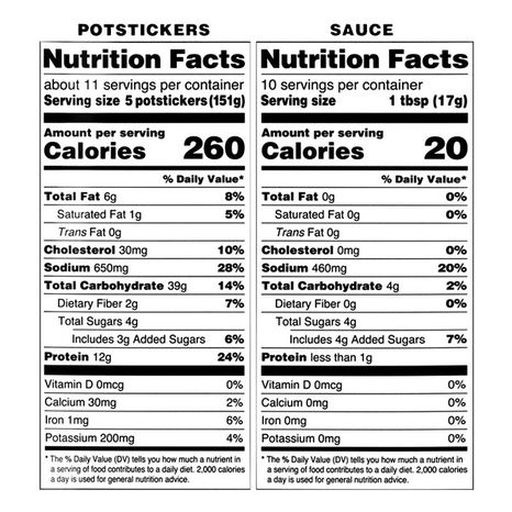 Ling Ling Potstickers, Chicken & Vegetable