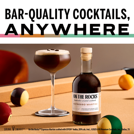On The Rocks Espresso Martini Cocktail