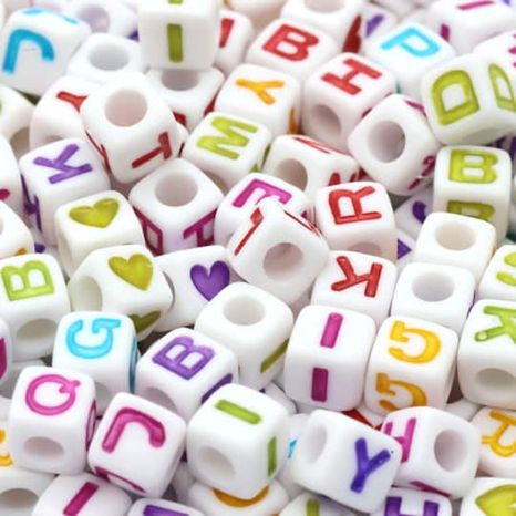 Creatology Multicolor Alphabet Beads