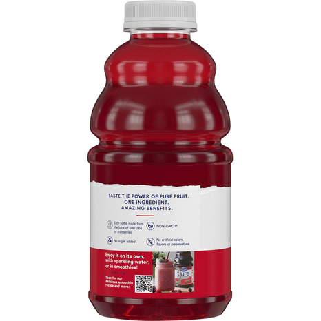 Ocean Spray Unsweetened Pure Cranberry Juice