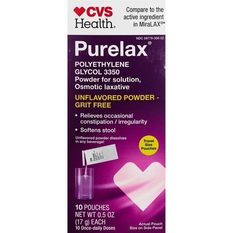 CVS Health Purelax, Unflavored, Powder