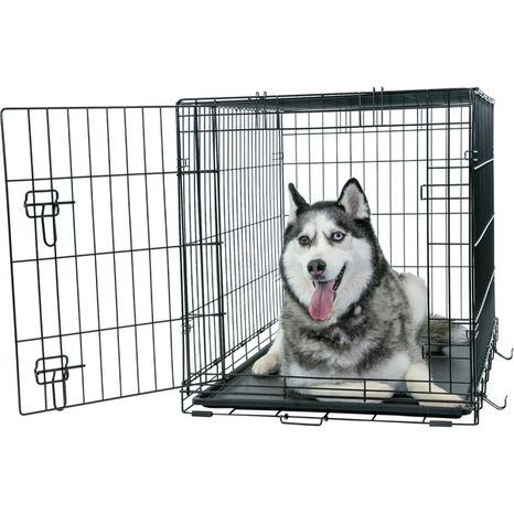 Play On 1 Handle Single Door Dog Crate
