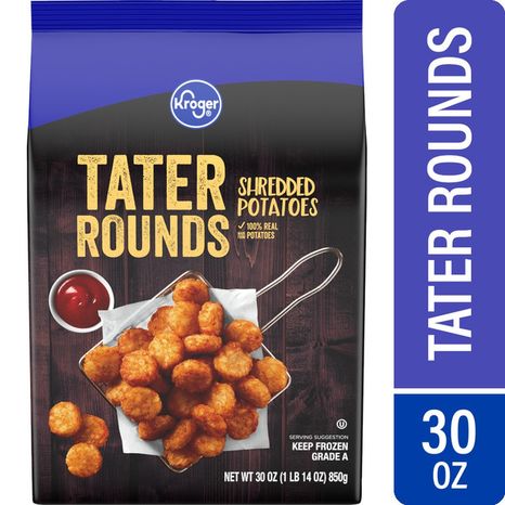 Kroger Shredded Potatoes Tater Rounds