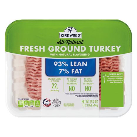 Shady Brook Farms® 93% Lean / 7% Fat Ground Turkey Tray