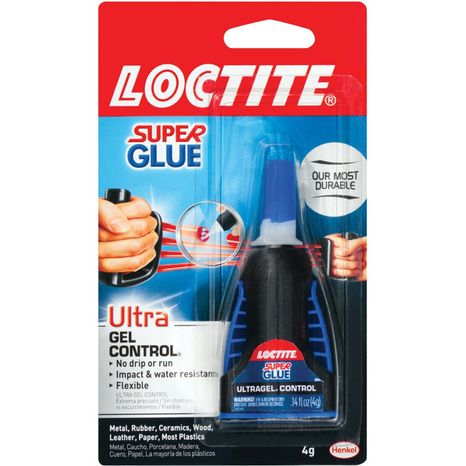 Loctite Super Glue, Water Resistant, Ultra Gel Control
