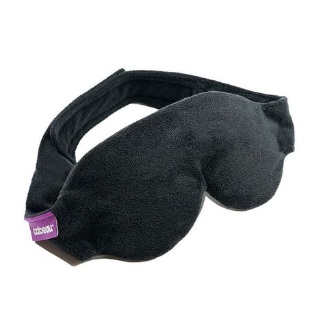 Cabeau Evolution Eye Mask - Midnight Black - 4" x 7" x 1-1/2"
