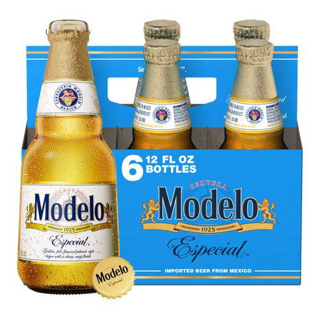 Modelo Especial Mexican Lager Import Beer Bottles