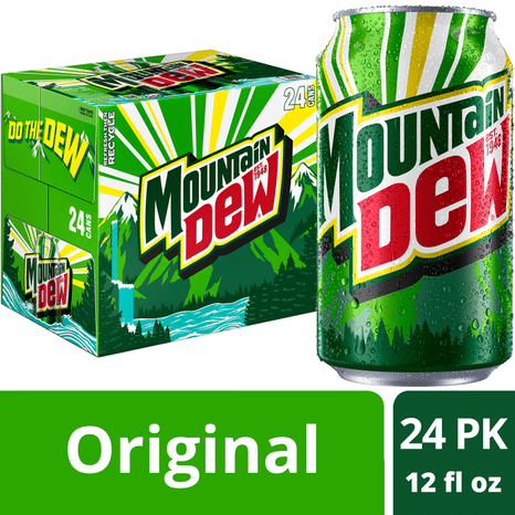 Mountain Dew Original Soda Pop