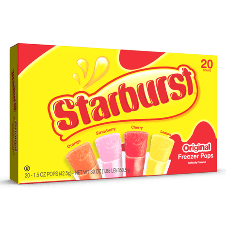 STARBURST Freezer Bars Assorted 20ct