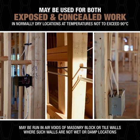 Romex Southwire 50' 12/2 Solid CU SIMpull NM-B Gauge Indoor Residential Electrical Wire