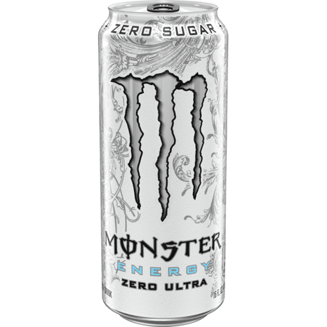 Monster Energy Ultra Monster Energy, Zero Ultra, Sugar Free Energy Drink, 16 Fl Oz