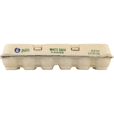 Store Brand Large Fresh White Eggs Grade A