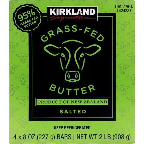 Kirkland Signature Salted Grass-Fed Butter