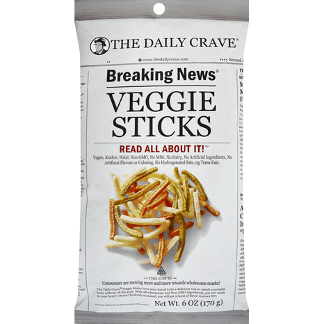 The Daily Crave Veggie Sticks