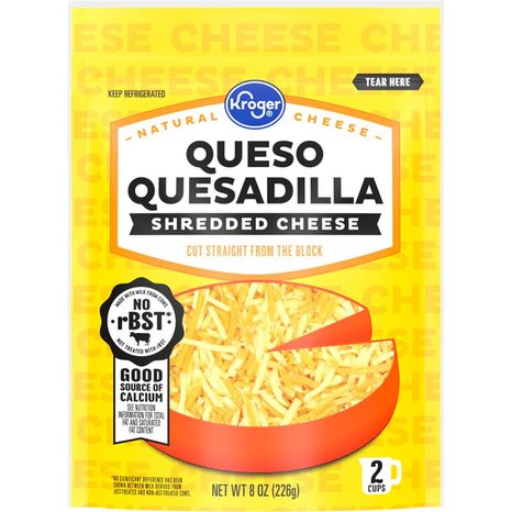 Kroger Queso Quesadilla Finely Shredded Cheese