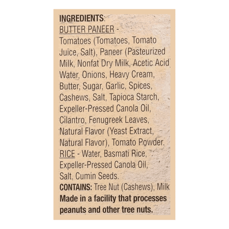 Deep Indian Kitchen Butter Paneer