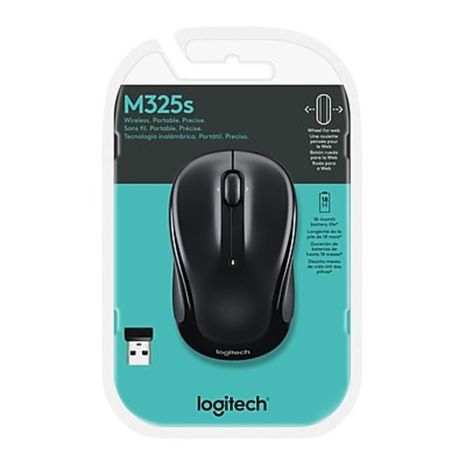 Logitech M325 Black Wireless Mouse