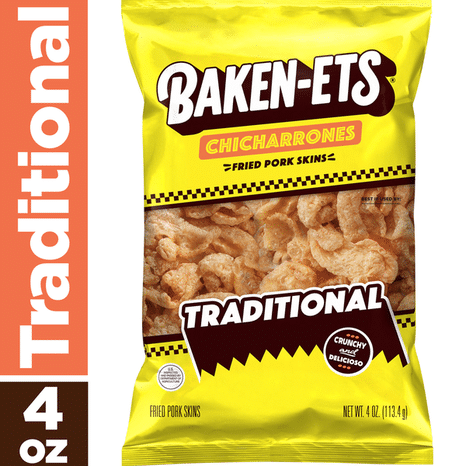 Baken-Ets Chicharrones Fried Pork Skins Traditional