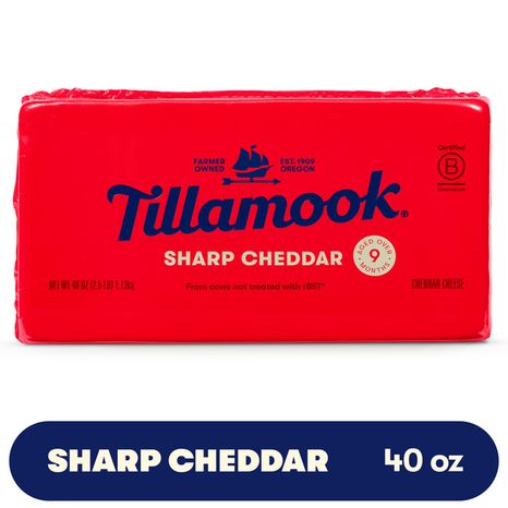 Tillamook Sharp Cheddar Cheese Block