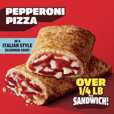 Hot Pockets Pepperoni Pizza Sandwich