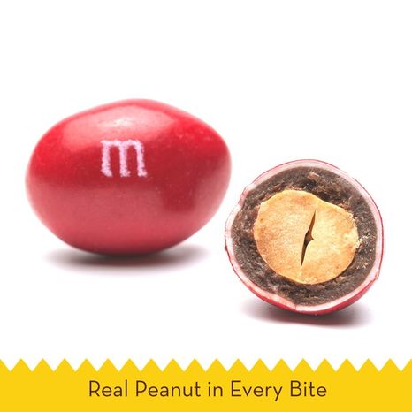 M&M's Peanut Chocolate Candy Grab & Go Size