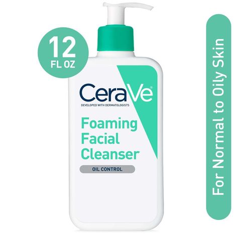 CeraVe Oil Control Foaming Facial Cleanser